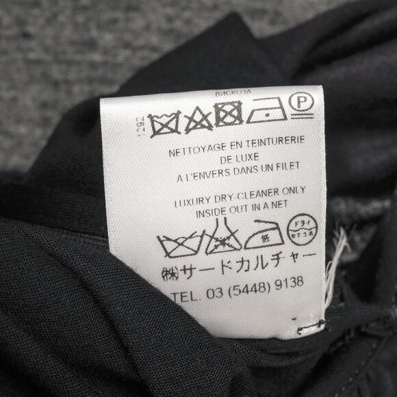 Givenchy PF/13 Black Ruffle Jersey Sleeveless Dress - Picture 11 of 11